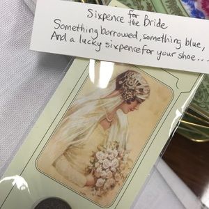 Vintage Other - Sixpence for the Bride Wedding Token Vintage Other - Sixpence for the Bride Wedding Token